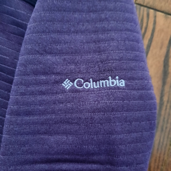 NWOT 💜 Columbia Pullover, Half-Zip Sweater, Size Small, Purple - Picture 5 of 7